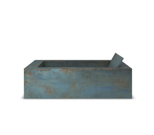 Bañera de piedra sinterizada Distrito Zinc – Modelo 37001