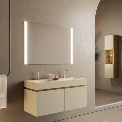 Mueble MDF Lacado  | 2 Cajones - 3906