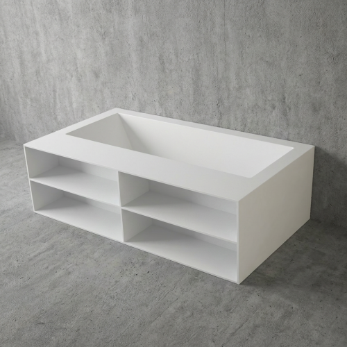 Bañera exenta a medida en Solid Surface