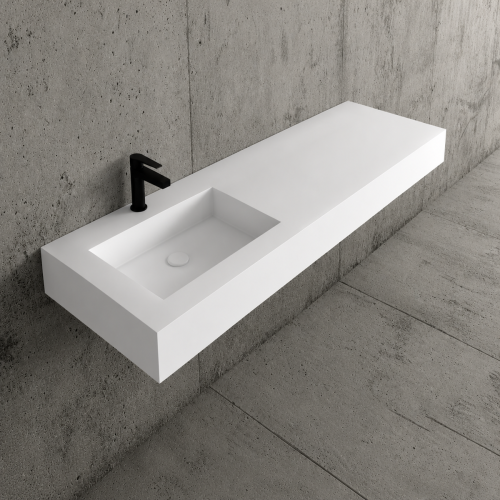 Lavabo a medida en Solid Surface – Modelo 3000