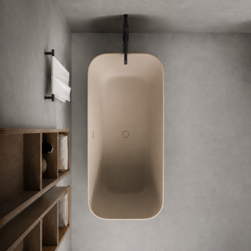 Bañera exenta de Solid Surface MODERNA 170 cm | 3313