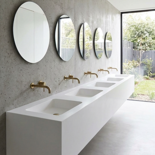 Lavabo a medida CONTRACT para proyectos profesionales