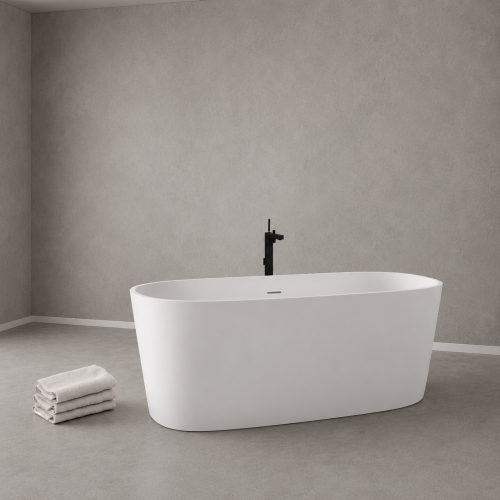 Bañera exenta de Solid Surface 150 cm | 3300