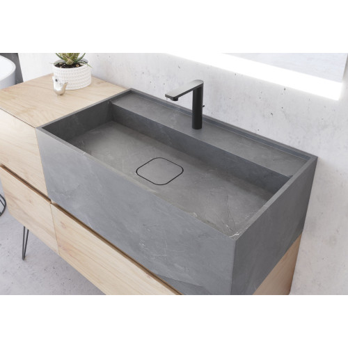 Mueble de baño de madera con 3 cajones y patas | 3216788