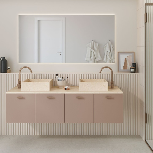 Mueble suspendido en MDF lacado de 4 puertas | 3213